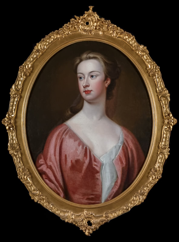 Circa 1720 Portrait of a Lady