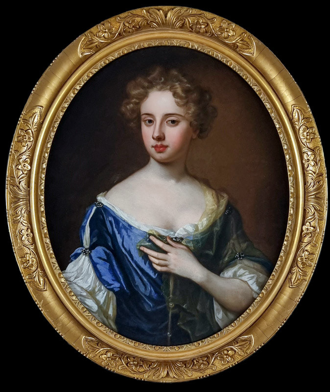 Portrait of a Lady, Studio of Sir Godfrey Kneller